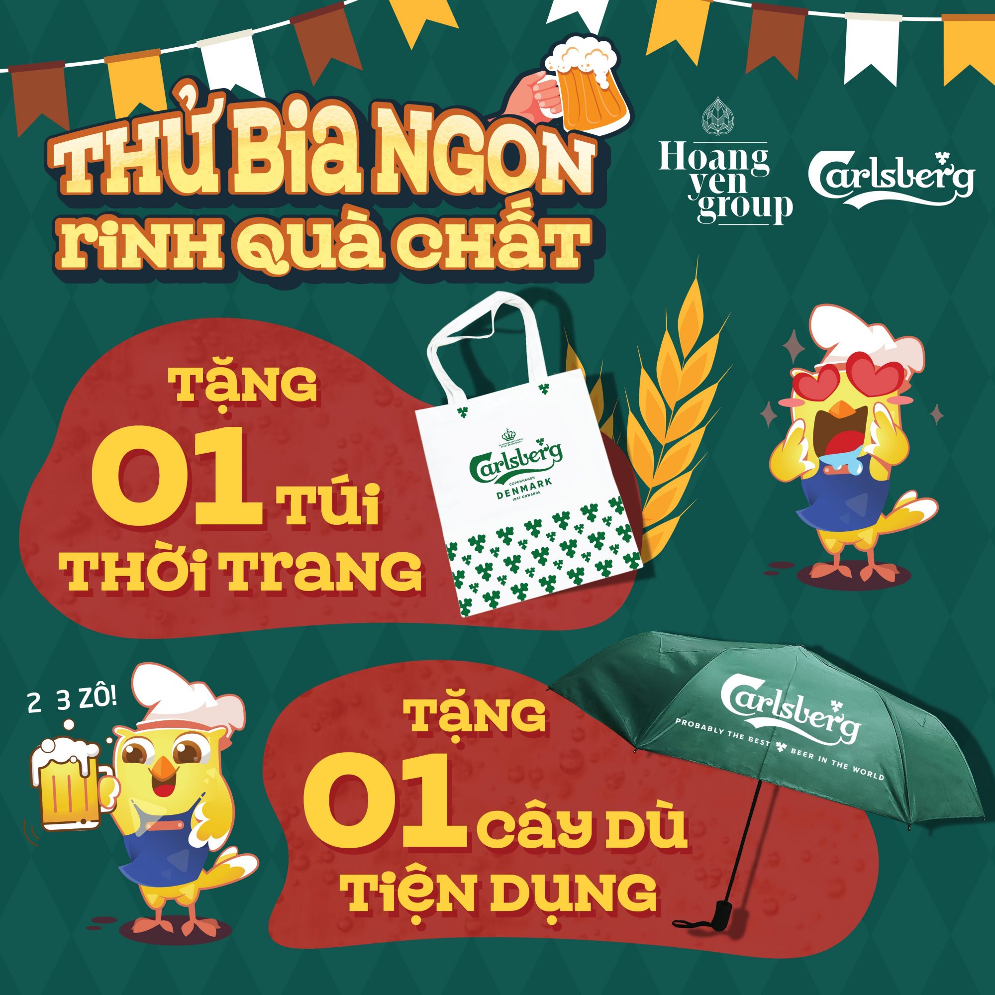 THỬ BIA NGON - RINH QUÀ CHẤT